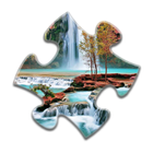 Cascada de Jigsaw Puzzles icono