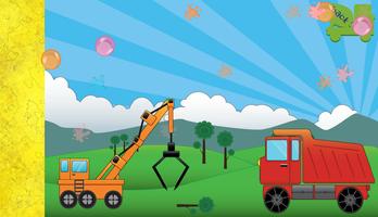 Kids Construction Puzzles اسکرین شاٹ 3