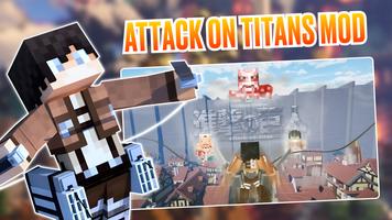 Attack on Titans: AOT in MCPE poster