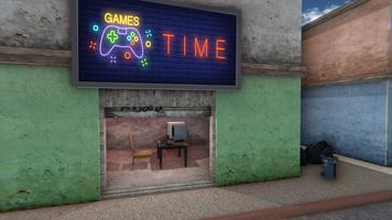 Gamer Cafe Job Simulator-poster