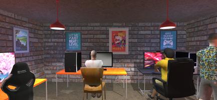 Internet Gamer Cafe Job Sim स्क्रीनशॉट 1