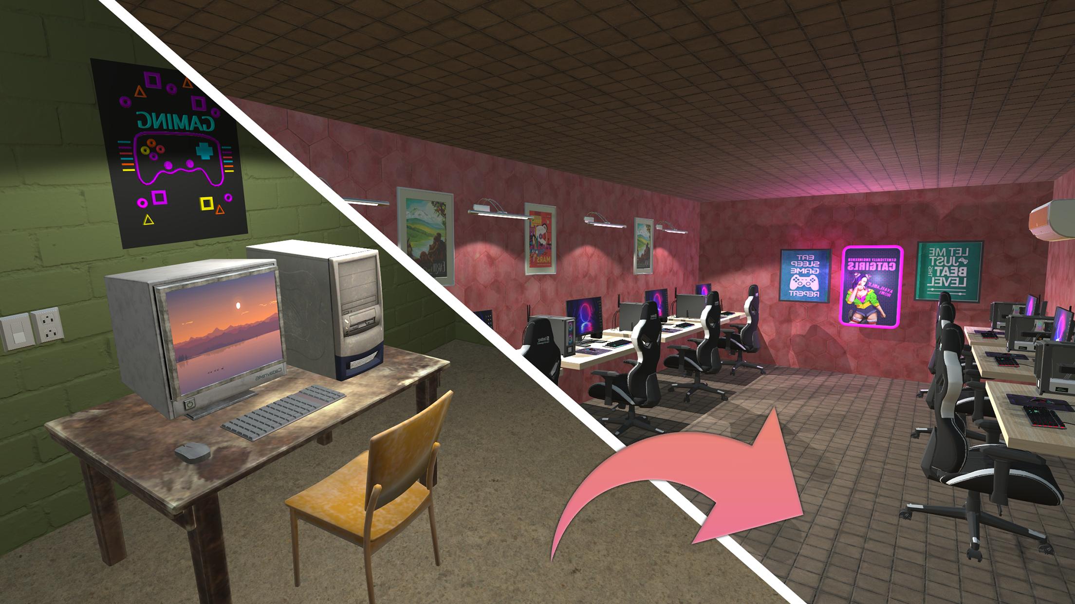 Internet cafe simulator стим фото 71