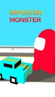 Red Imposter New Imposter Monster Destruction Game Affiche