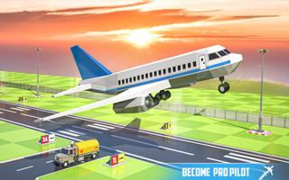 ASMR FLIGHT STUNT SIMULATOR 3D اسکرین شاٹ 1