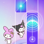 Kuromi and Melody Piano Game icon
