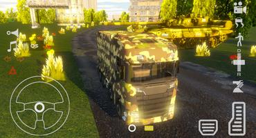 US Army Truck Simulator 2025 Plakat