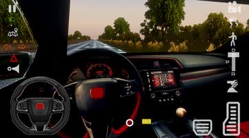 Civic Sport Car Simulator capture d'écran 2