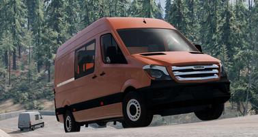 Minibus Simulator Van Driving poster