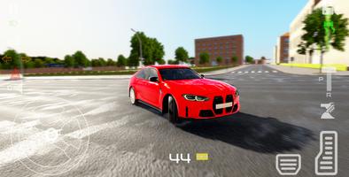 M3 Real Car Simulator 2025 الملصق