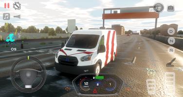 Minibus Driving Simulator City poster