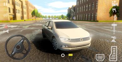 Passat Car Driving poster