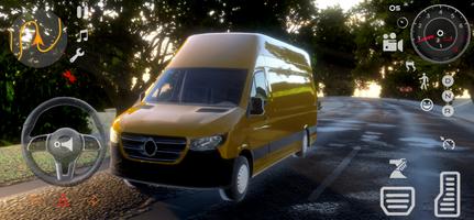 Sprinter Car Simulator Van 3D Ekran Görüntüsü 2