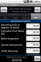 Guaranty Cost Calculator screenshot 3