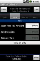 Guaranty Cost Calculator capture d'écran 1