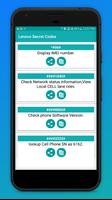 Secret Codes for Lenovo 2021 ภาพหน้าจอ 1