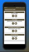 برنامه‌نما Secret Codes for Motorola 2021 عکس از صفحه