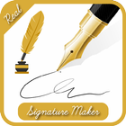 Real Signature Maker : Signature Creator Free أيقونة