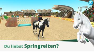 Horse World - Springreiten Plakat