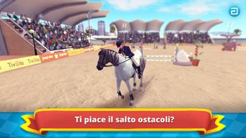 Poster Horse World - Salto ostacoli