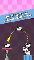 Cat-A-Pult:Lanza gatos de 8bit captura de pantalla 1