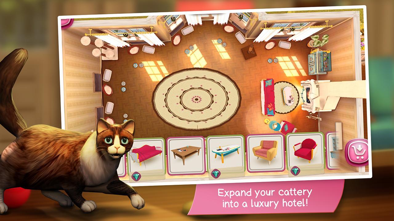 Cat games на андроид. Cat Hotel мой приют для кошек игра. Игры для кошек. Игры про котов. Игры про кошечек.