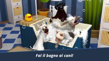 Poster Dog Hotel - gioca con i cani