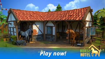 Horse Hotel - care for horses-poster