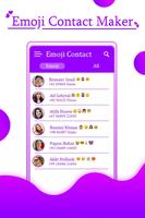 Emoji Contact Maker capture d'écran 2