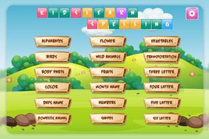 Kids Spelling Learning - Spelling Memory Game ảnh chụp màn hình 1