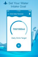 Drink Water Tracker: Water Reminder Affiche