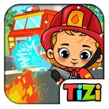 Tizi Town Kids Firetruck Games