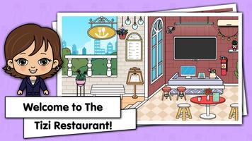 Tizi Town: My Restaurant Games Affiche