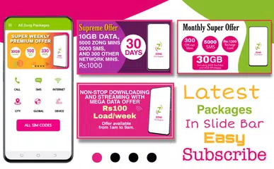 Zong Internet Packages 2024 XAPK download