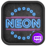 Neon couleur pour SMS Plus icône