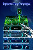 Fingerprint Style Keyboard - Tech Keyboard themes capture d'écran 3