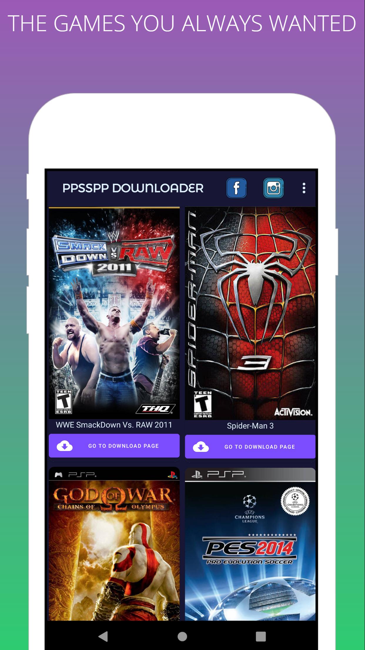PSP Games Downloader Free PSP Games ISO for Android APK Download PSP Games Downloader Free PSP Games ISO for Android APK Download