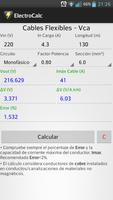 ElectroCalc captura de pantalla 3