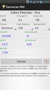 ElectroCalc PRO (em português) imagem de tela 3