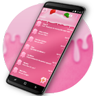 Cupcake Theme SMS Plus icône