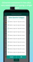 Maths Booster- Learn Maths, Generate Worksheet captura de pantalla 3
