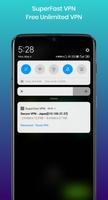 SuperFast VPN Free unlimited vpn worldwide screenshot 1