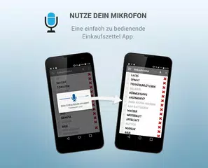 Einkaufszettel Spracheingabe P APK Herunterladen