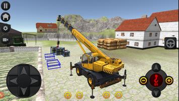 حفارة ، جرار ، رافعة شوكية لعبة محاكاة الزراعة تصوير الشاشة 2