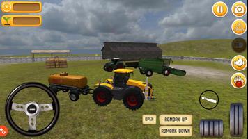 Traktor Simulation Spiel Real Plakat
