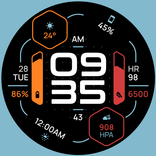 TKS 28 Hex Watch Face