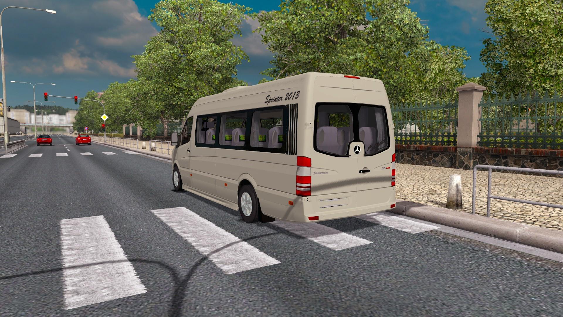 Игра симулятор маршрутки. Mercedes-Benz Sprinter автобус. Mercedes Sprinter OMSI 2. Мерседес для омси 2. Bus Sprinter 515.