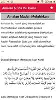 Amalan & Doa Ibu Hamil imagem de tela 2