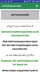 Lirik Sholawat Nabi Lengkap APK download