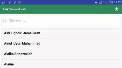 Lirik Sholawat Nabi Lengkap APK download