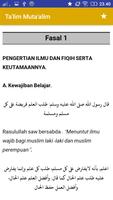 Ta'lim Muta'alim screenshot 1